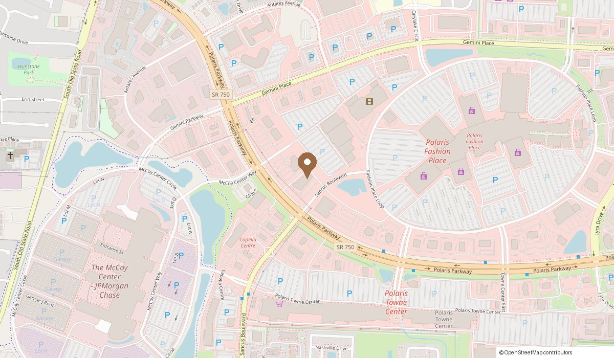 Map: 1158 Polaris Parkway studio 1, Columbus, OH 43240