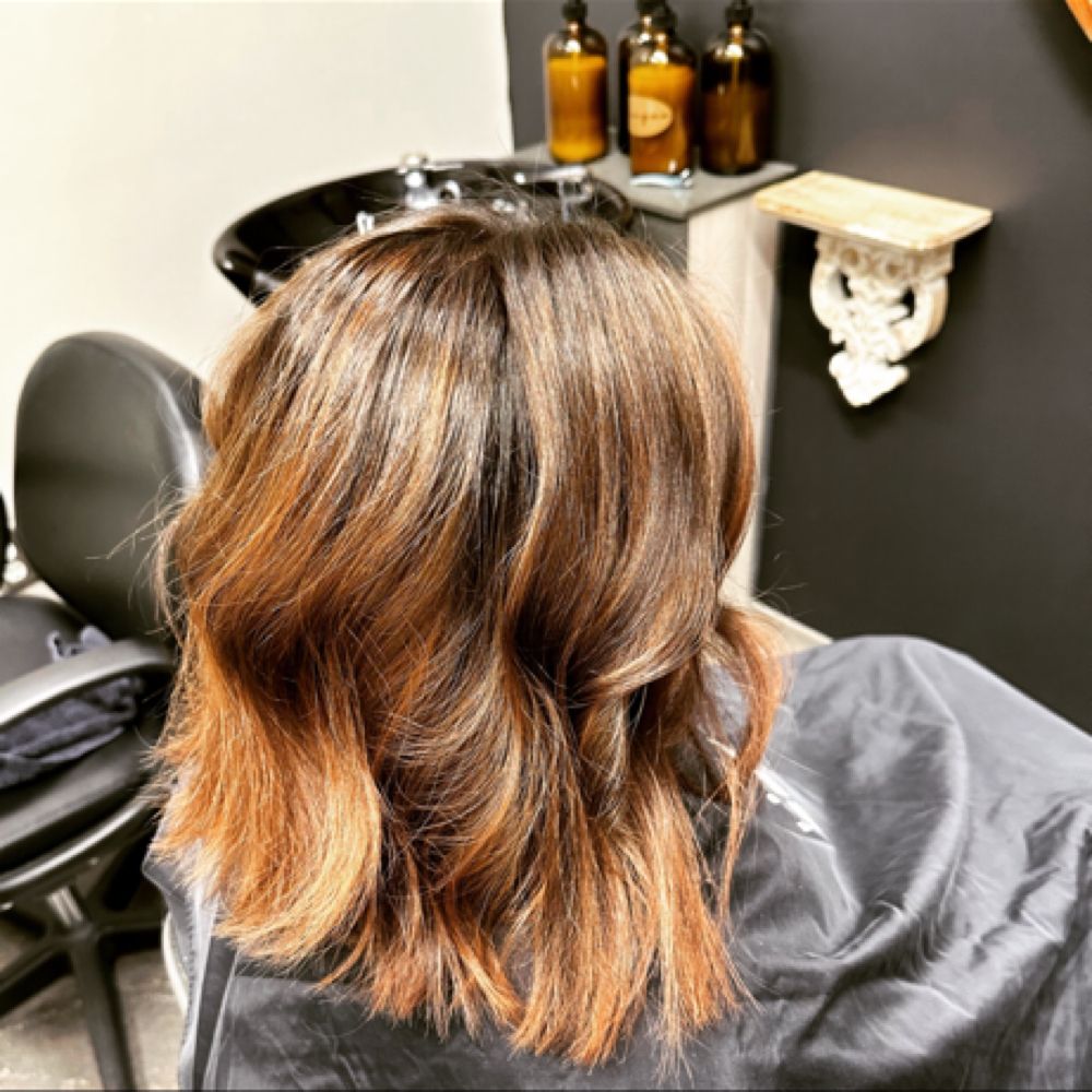 Hair work by Kasey Shelton